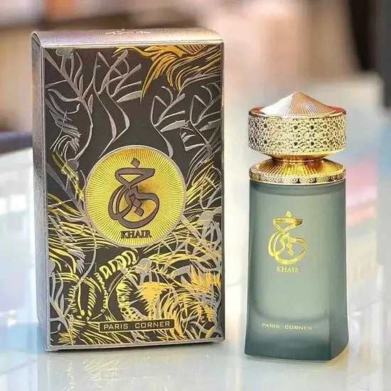 Khair Paris Corner 100ml – Perfume Árabe para Hombre | Amaderado y Especiado