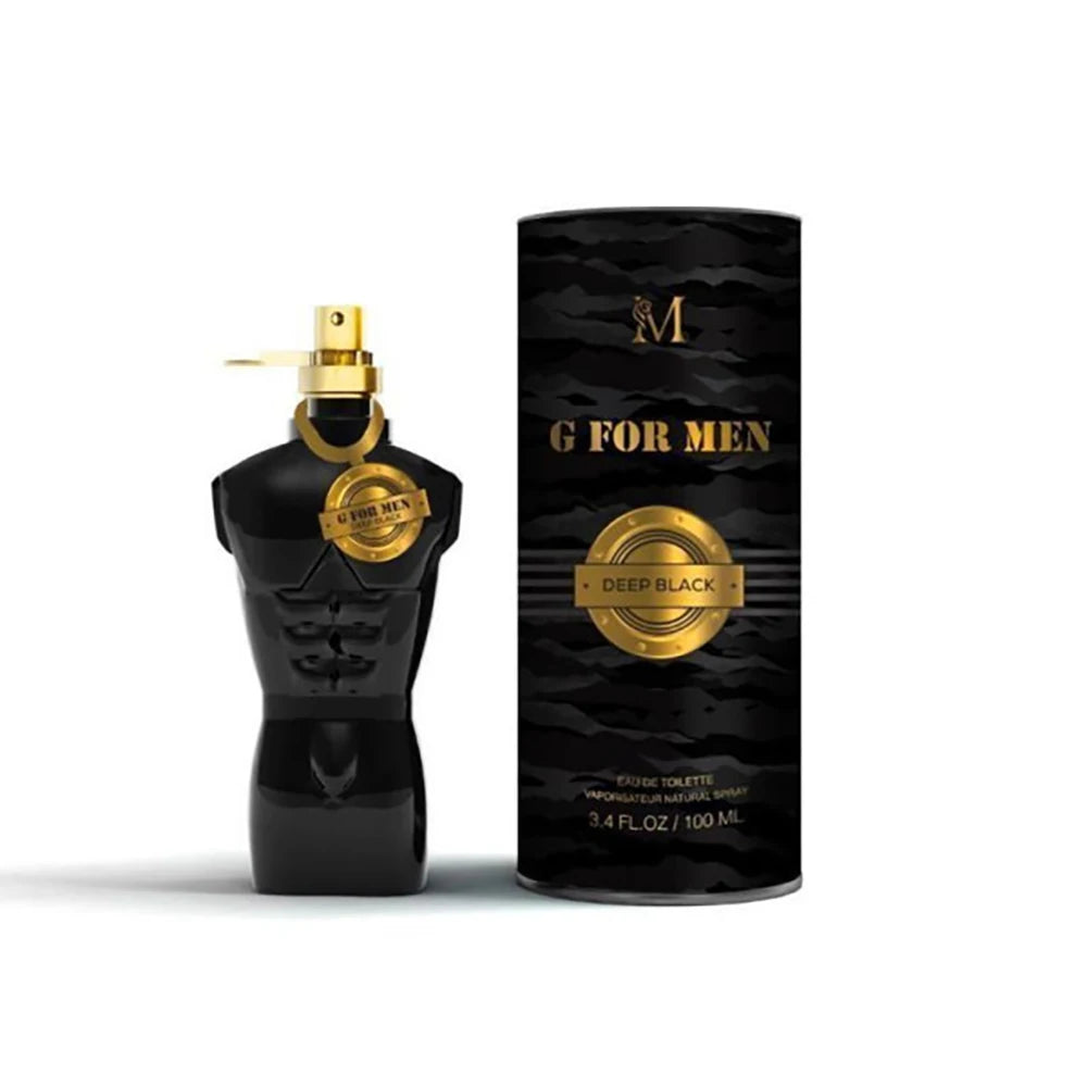 Perfume Hombre G for Men Deep Black 100ml | Inspirado en Le Male Le Parfum