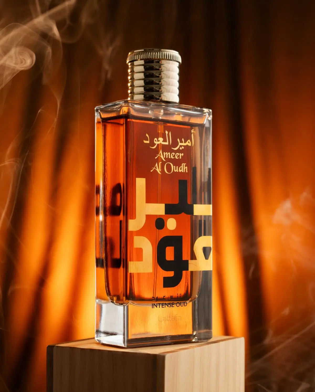 Perfume Árabe Lattafa Ameer Al Oud Intense 100ml Unisex – Eau de Parfum con Notas de Oud, Especias y Flores Orientales