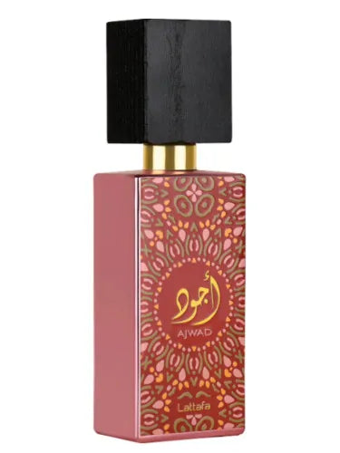 Lattafa Ajwad Pink to Pink 60ml – Perfume Árabe Unisex con Toronja, Lichi, Ámbar y Flores