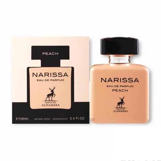 Perfume Árabe Narissa Peach 100ml | Maison Alhambra | Inspirado en Narciso Rodríguez