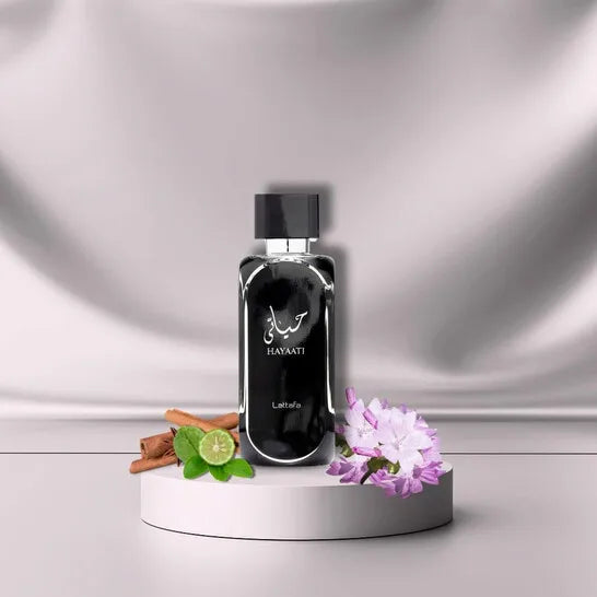 Hayaati by Lattafa 100ml – Perfume Árabe Masculino Amaderado y Especiado