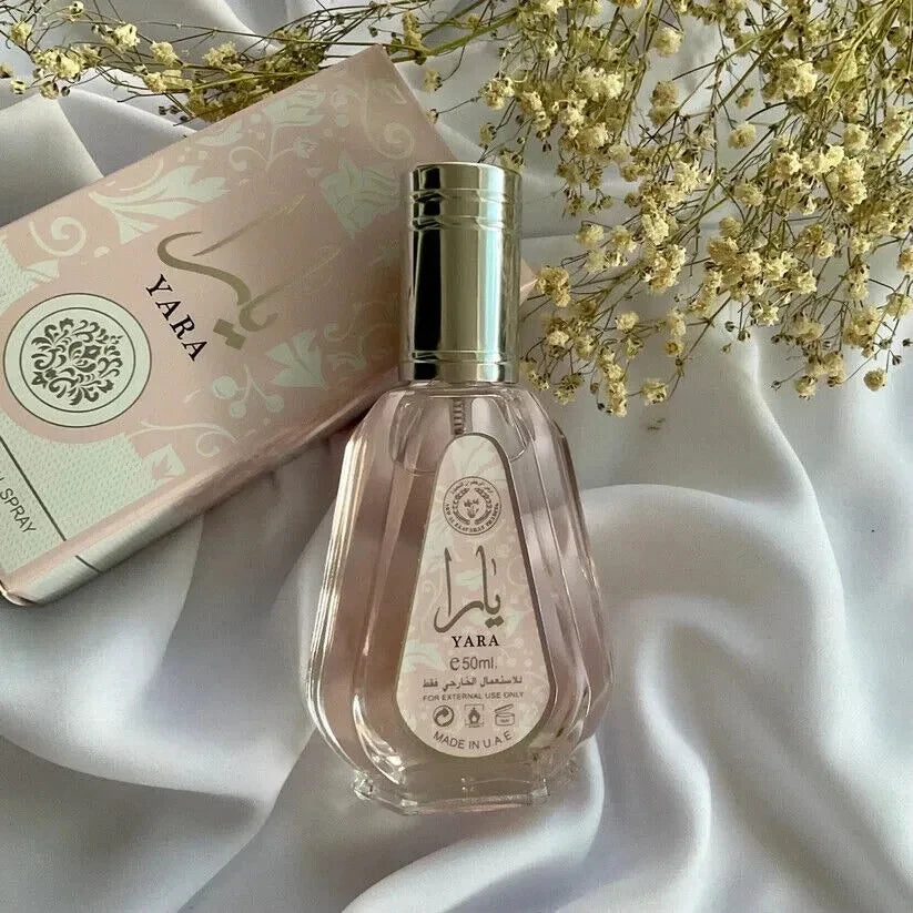 Perfume Árabe Yara Rosa 50ml – ARD AL ZAAFARAN – Fragancia de Mujer Dulce y Exótica