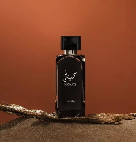 Hayaati by Lattafa 100ml – Perfume Árabe Masculino Amaderado y Especiado