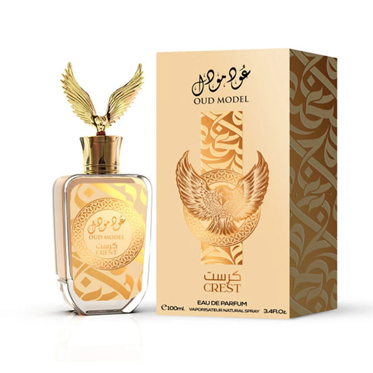 OUD MODEL CREST 100ml – Perfume Árabe Unisex con Oud, Sándalo y Cítricos