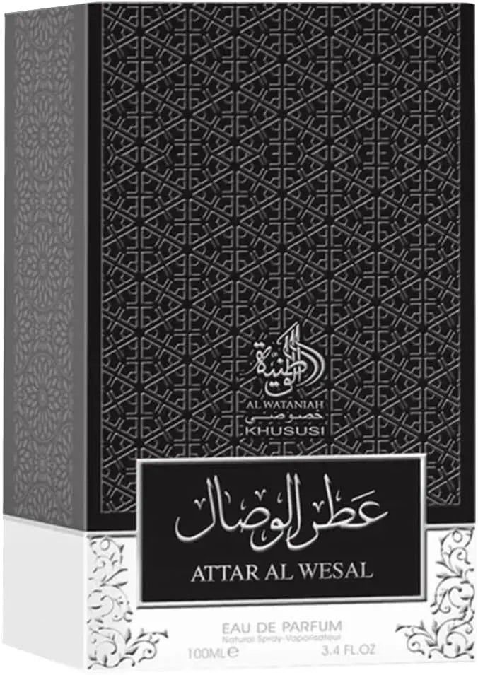 Attar Al Wesal Al Wataniah 100ml – Perfume Árabe Unisex Especiado y Amaderado