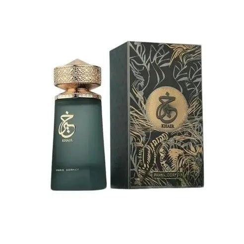 Khair Paris Corner 100ml – Perfume Árabe para Hombre | Amaderado y Especiado
